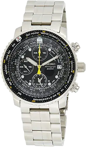 Seiko Men's SSC019 Solar Diver Chronograph Watch